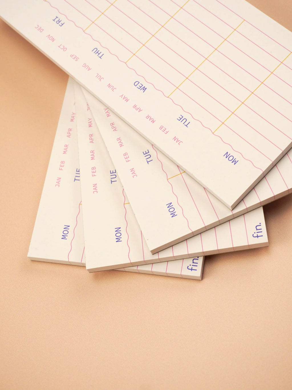 Mini Undated Weekly Planner \ DL Size Weekly Planner