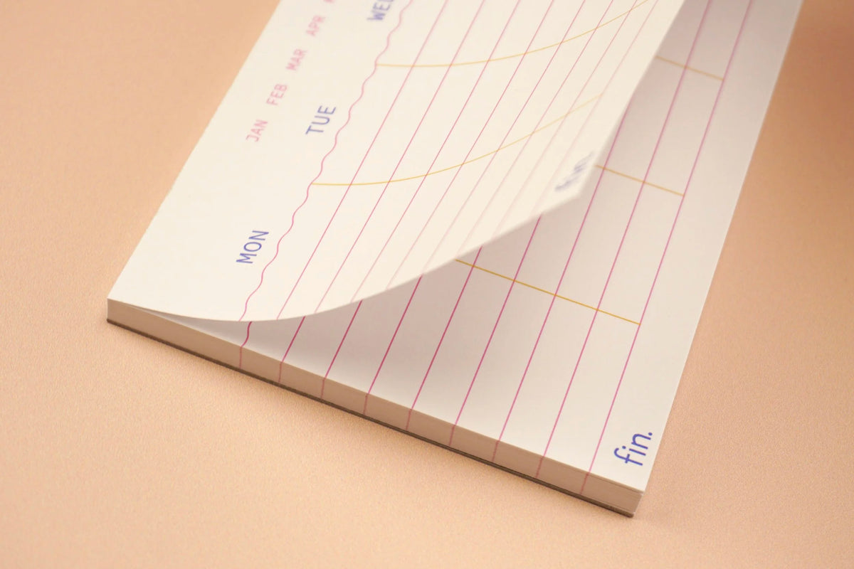 Mini Undated Weekly Planner \ DL Size Weekly Planner