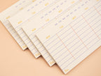 Mini Undated Weekly Planner \ DL Size Weekly Planner