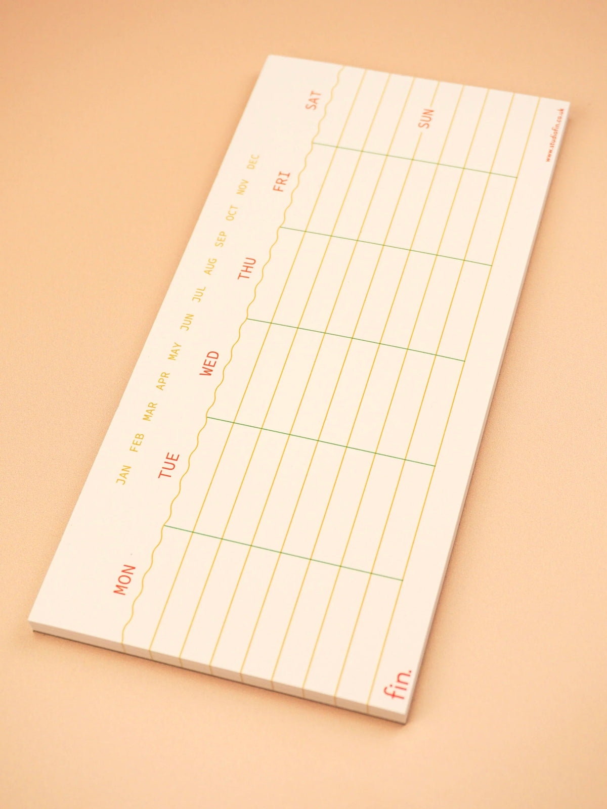 Mini Undated Weekly Planner \ DL Size Weekly Planner
