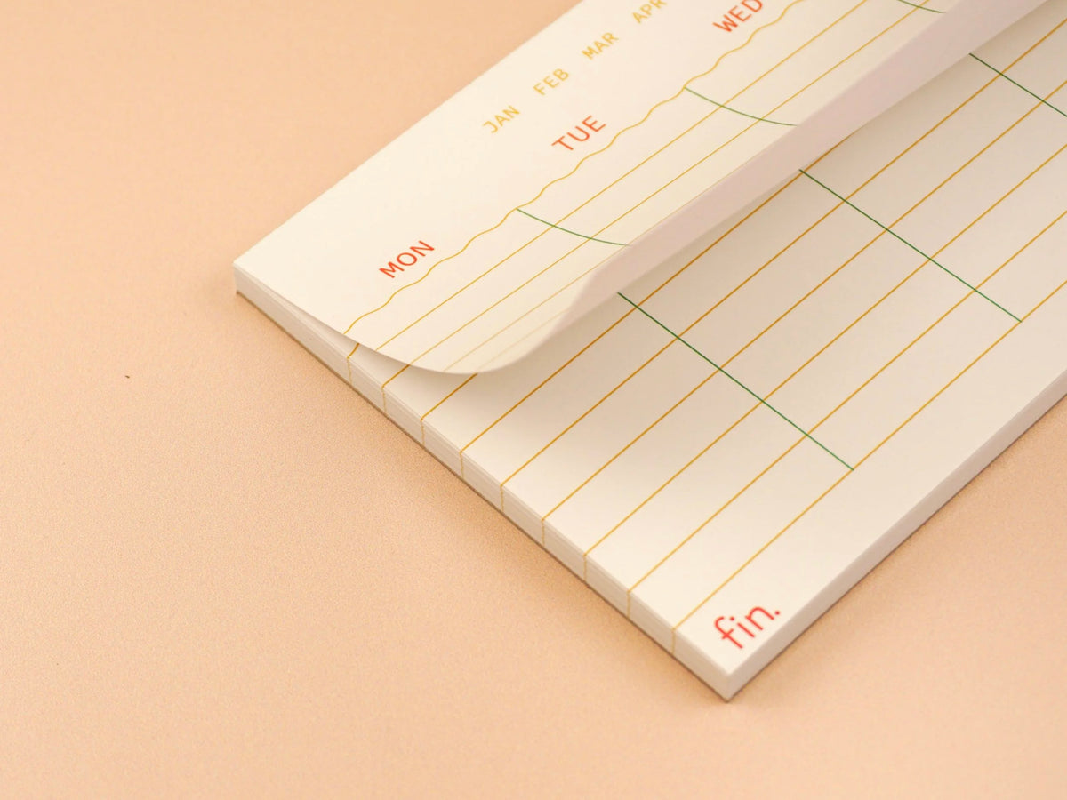 Mini Undated Weekly Planner \ DL Size Weekly Planner