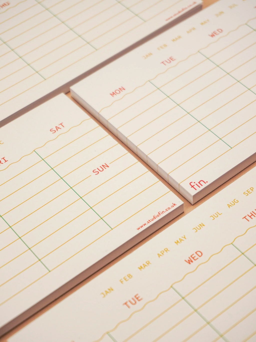 Mini Undated Weekly Planner \ DL Size Weekly Planner