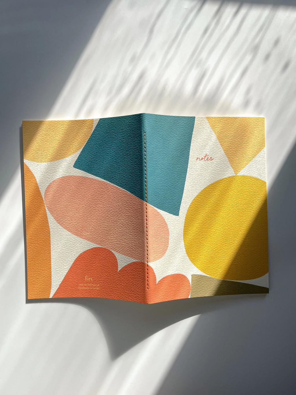 Personalised Handmade Notebook / Simplicity