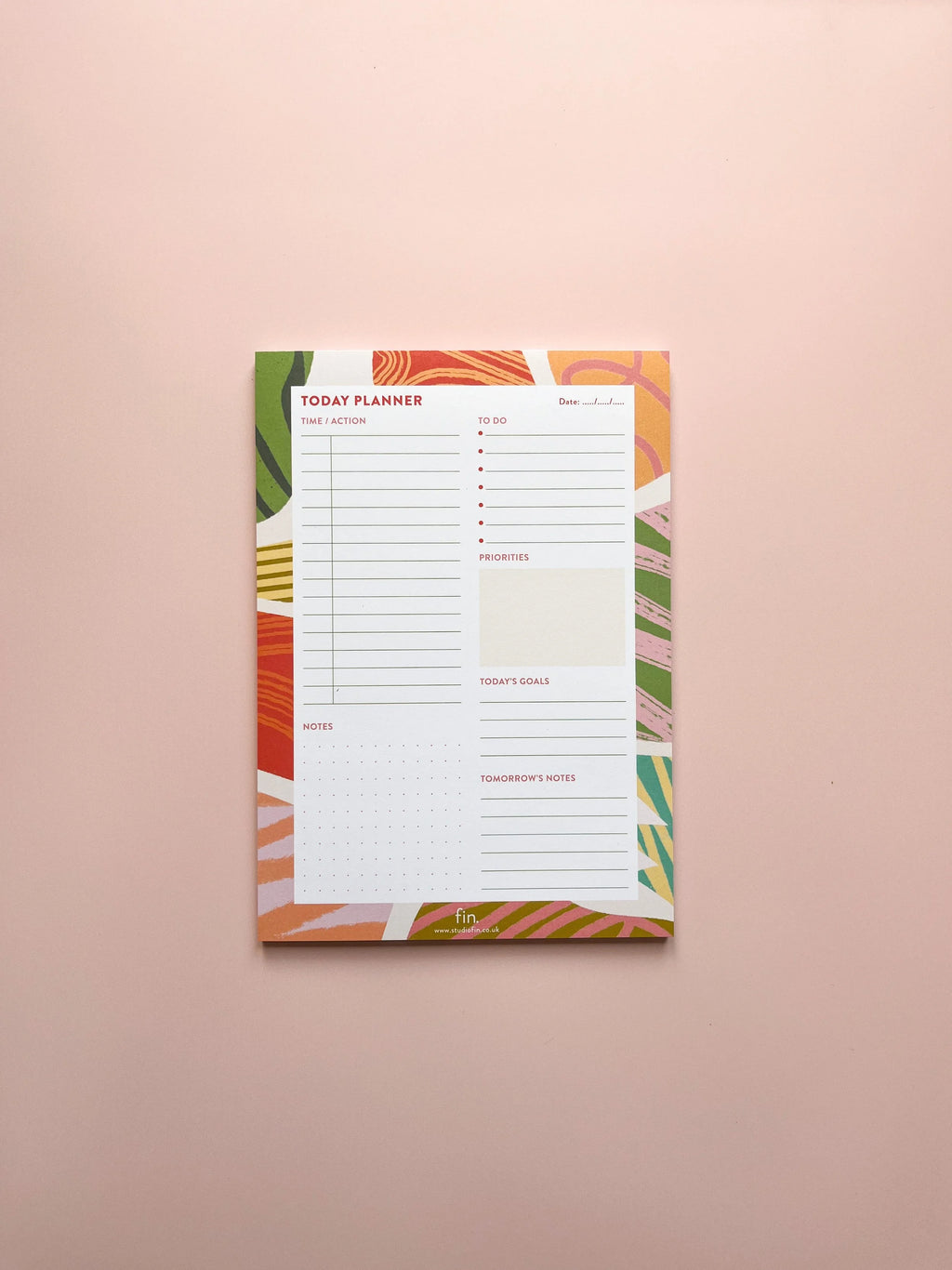 Daily Planner Pad / Mona