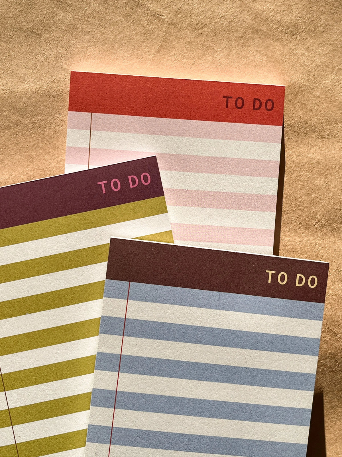 Striped To-Do List Pad / DL Size