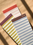 Striped To-Do List Pad / DL Size