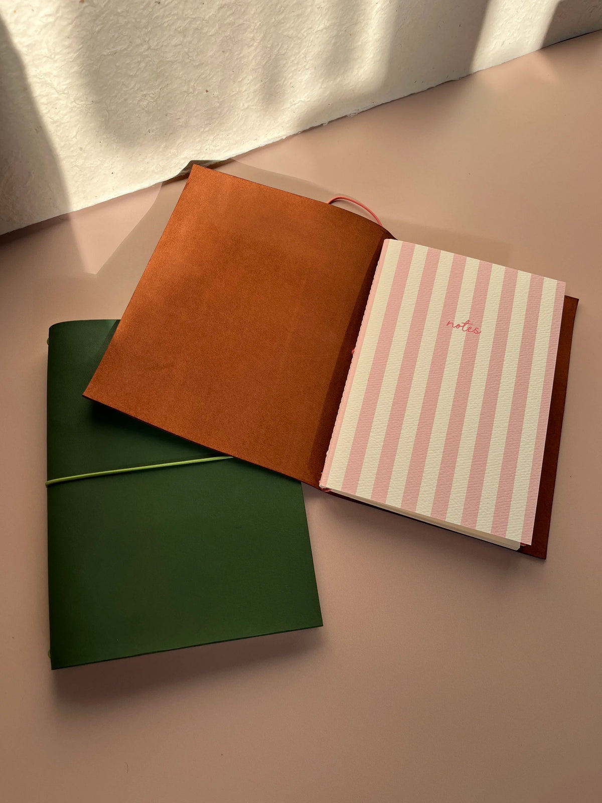 BIFOLD Leather Journal Cover / Buttero 1.4 - 1.6 mm / A & B Sizes!