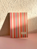 Felix / Vintage Style Striped Notebook