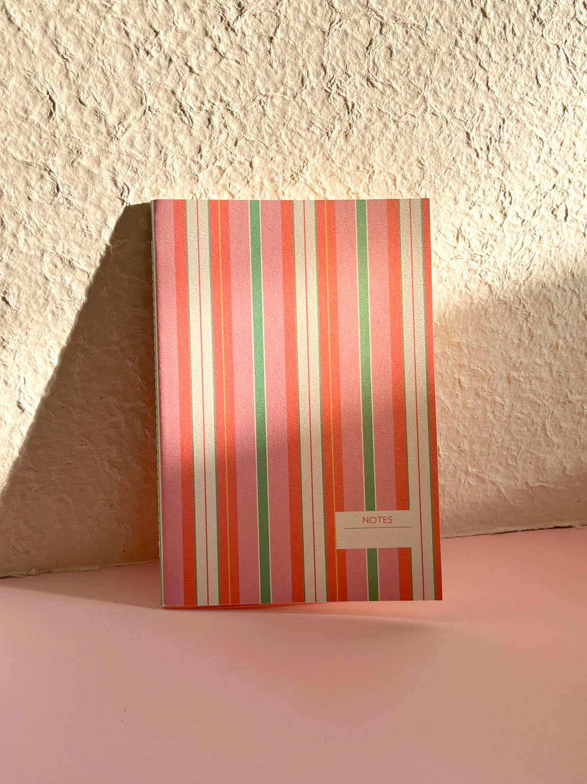 Felix / Vintage Style Striped Notebook