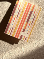 Oasis \ Stripes Handmade Notebook
