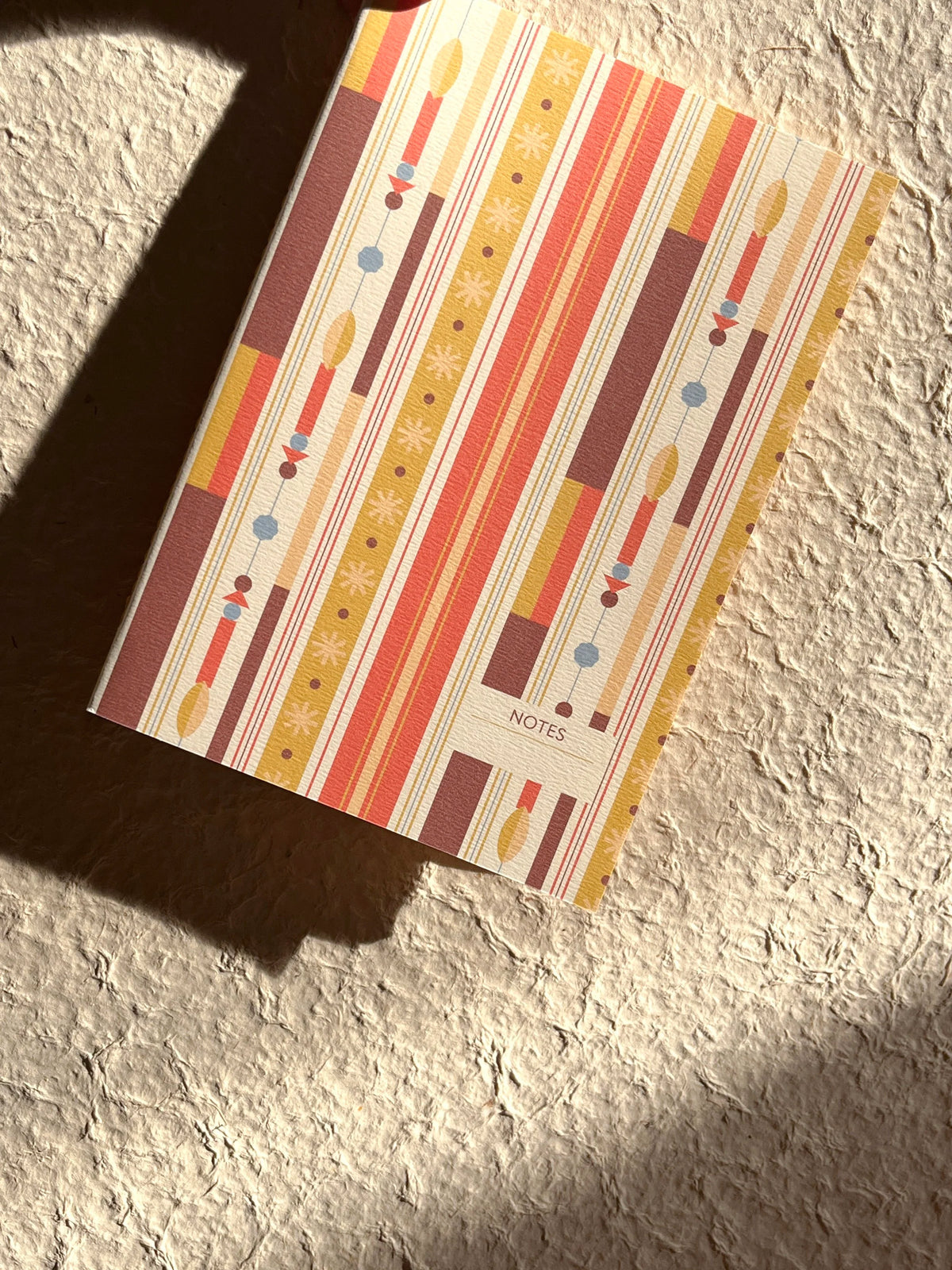 Oasis \ Stripes Handmade Notebook