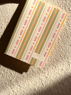 Fern \ Stripes Handmade Notebook