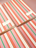 Felix / Vintage Style Striped Notebook