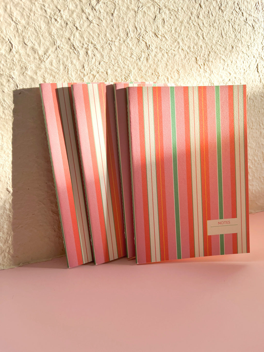 Felix / Vintage Style Striped Notebook