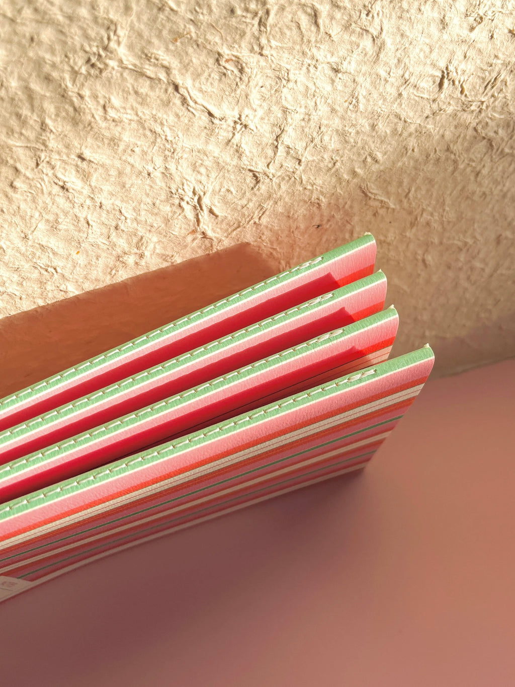 Felix / Vintage Style Striped Notebook