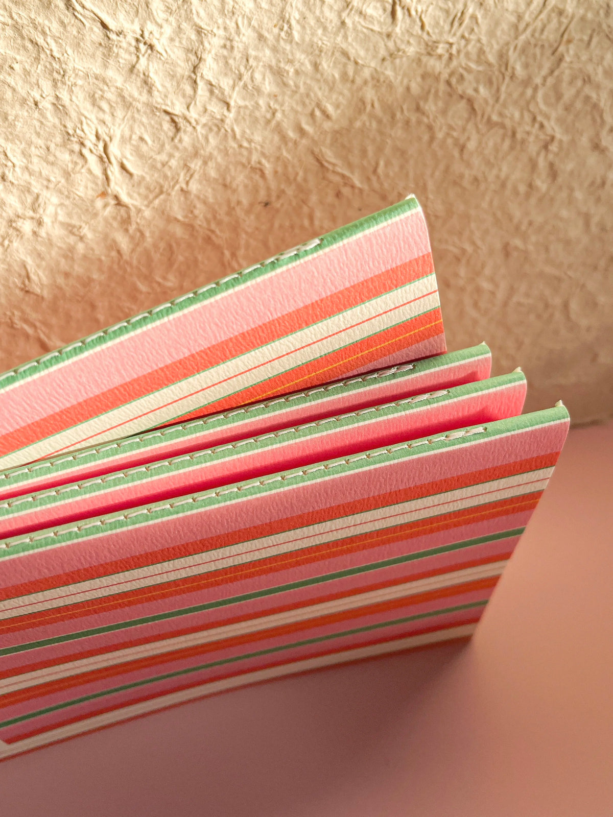 Felix / Vintage Style Striped Notebook