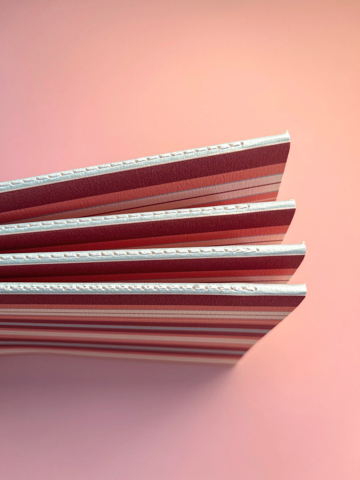 Roy / Vintage Style Striped Notebook