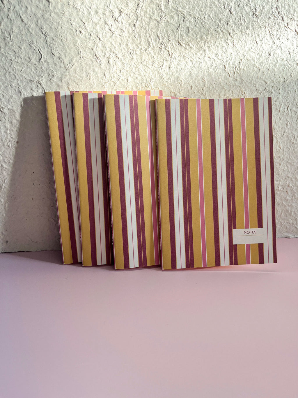 Matilde / Vintage Style Striped Notebook