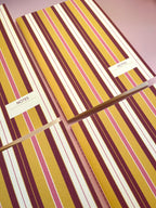 Matilde / Vintage Style Striped Notebook