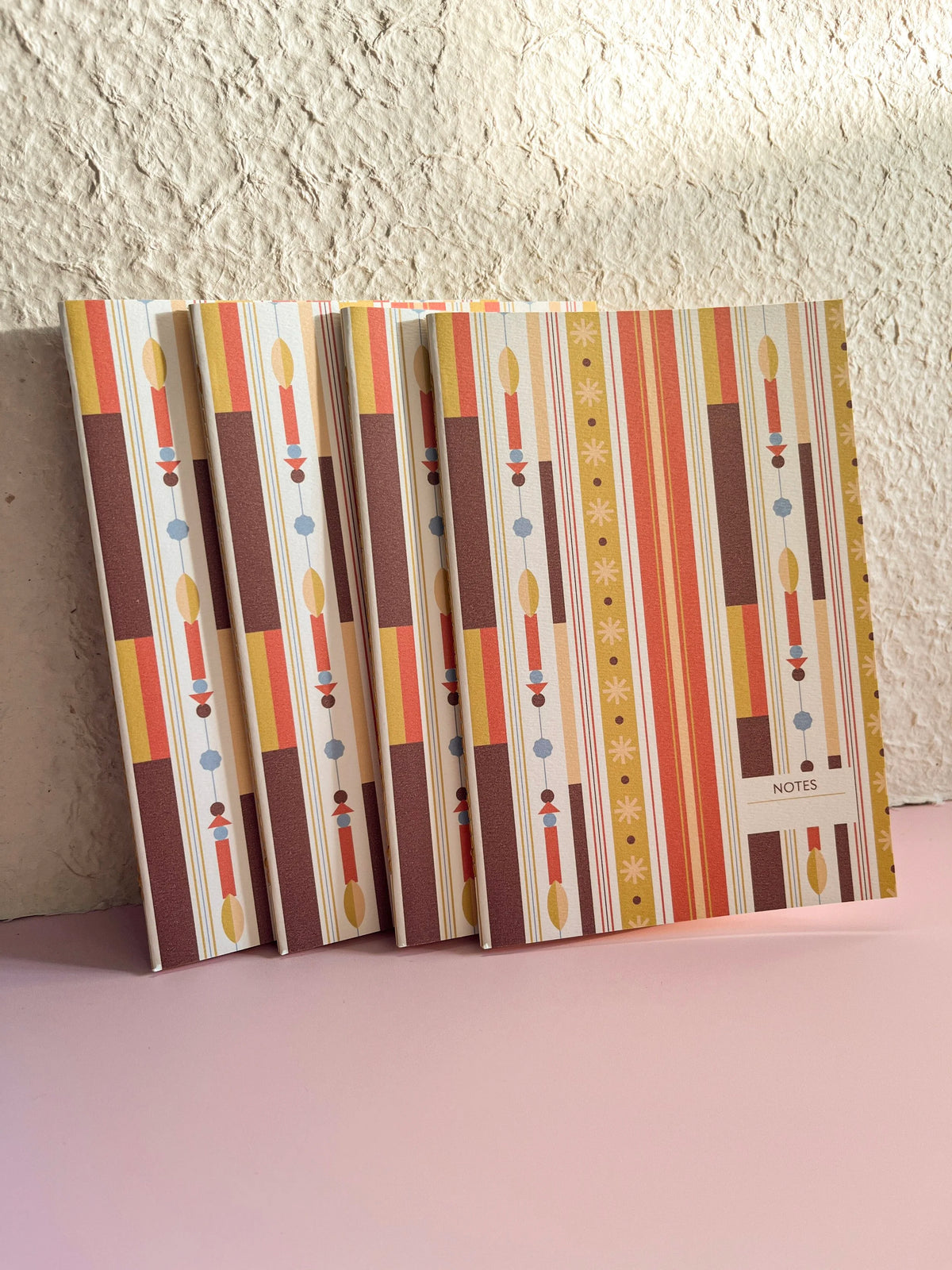Oasis \ Stripes Handmade Notebook