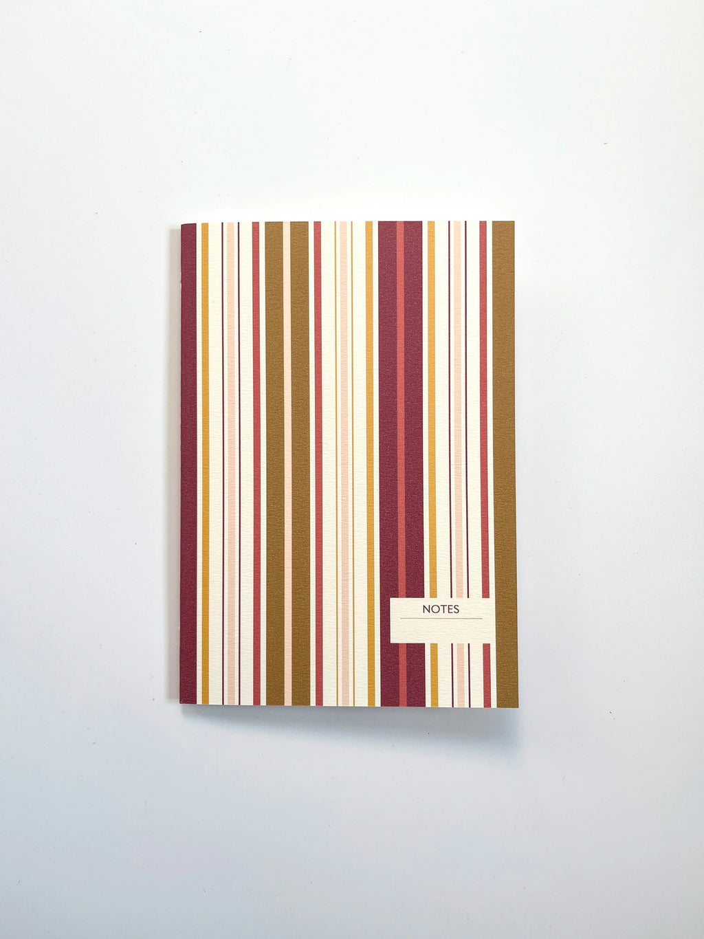 Nina / Multi-color Striped Notebook