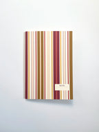Nina / Multi-color Striped Notebook