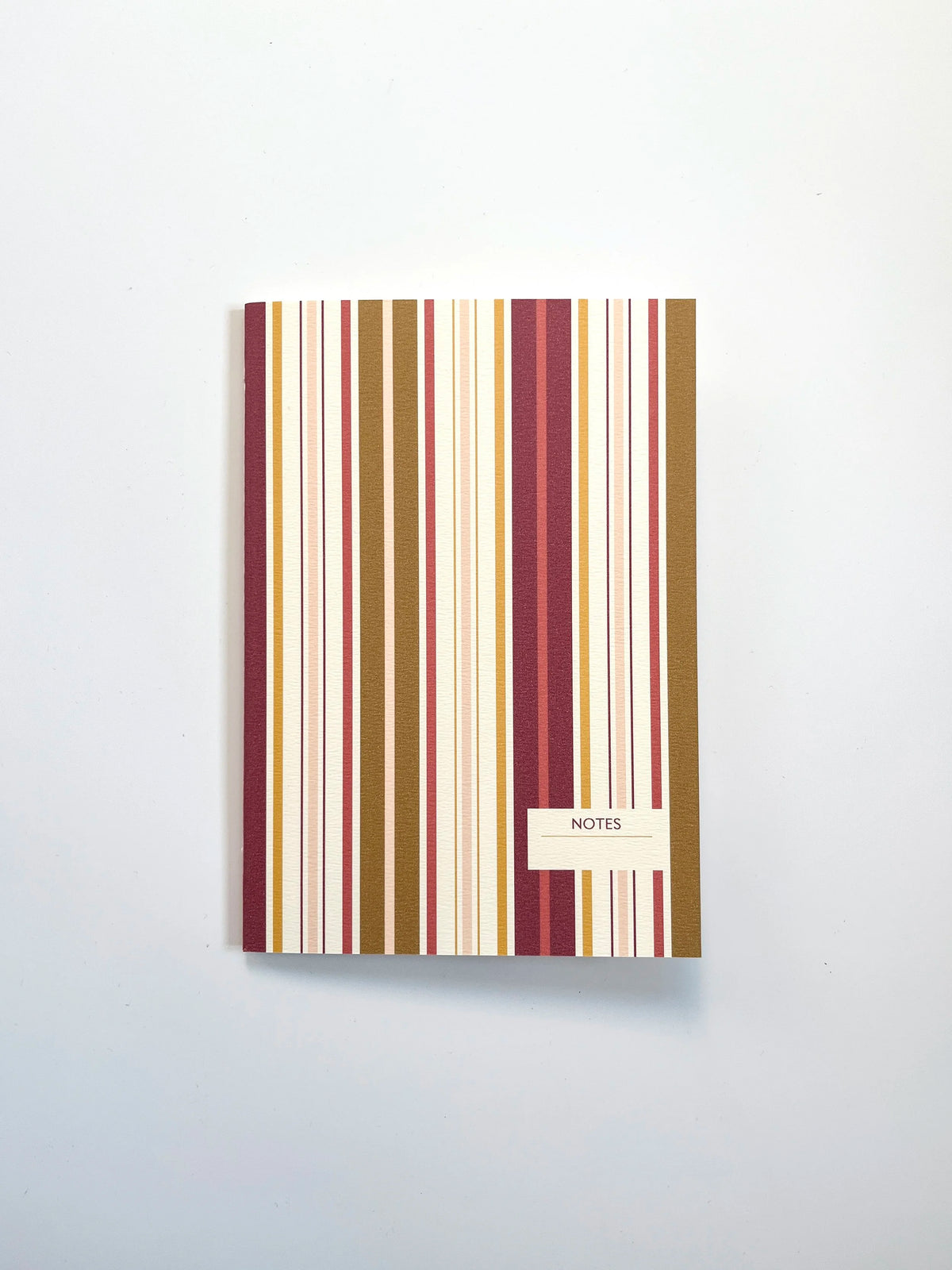 Nina / Multi-color Striped Notebook
