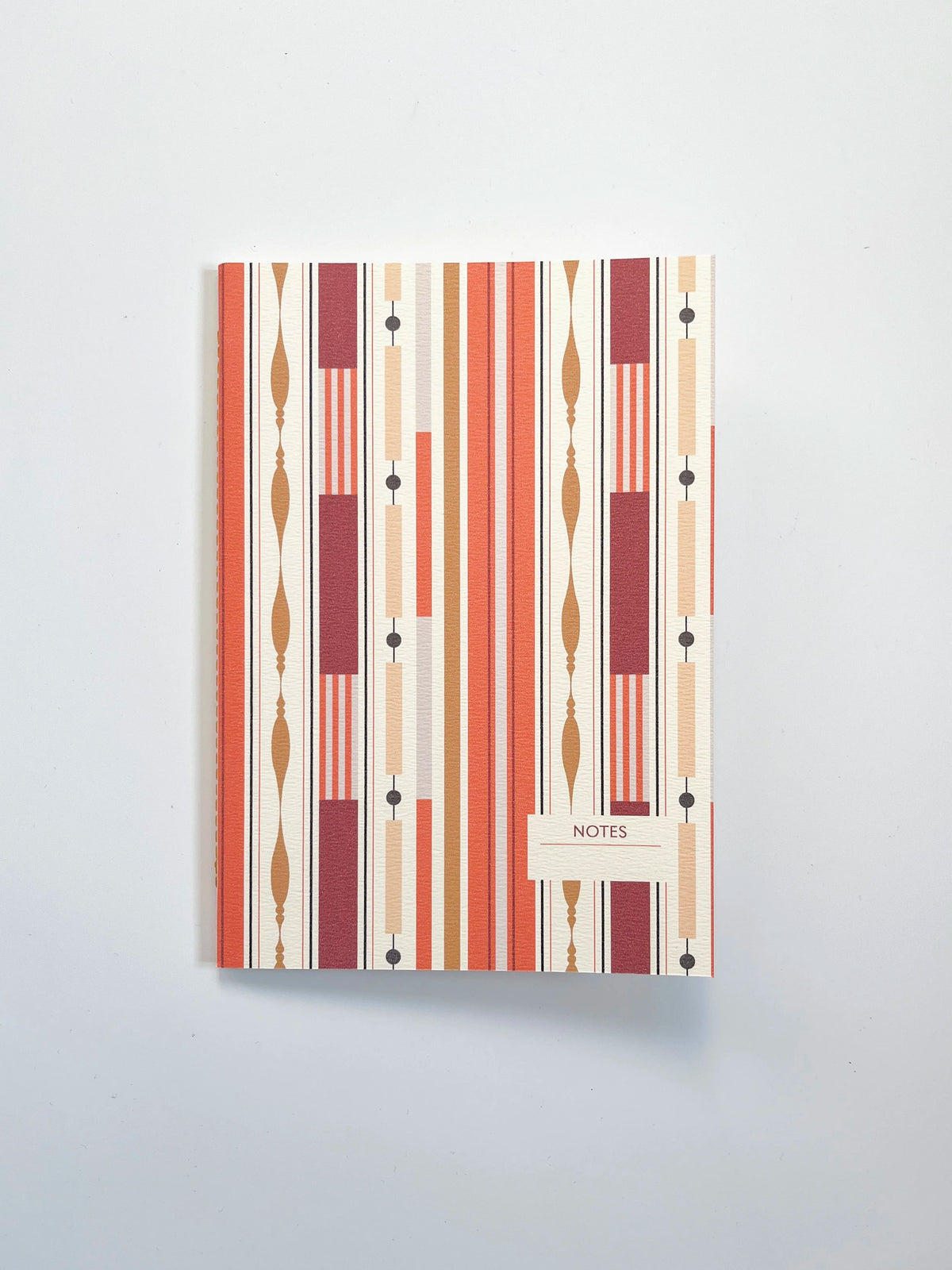 Sienna \ Stripes Handmade Notebook