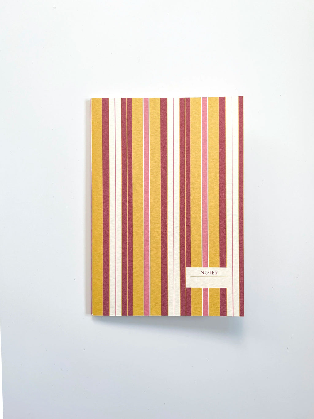 Matilde / Vintage Style Striped Notebook