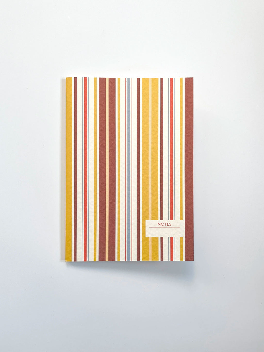 Jude / Multi-color Striped Notebook