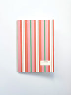 Felix / Vintage Style Striped Notebook