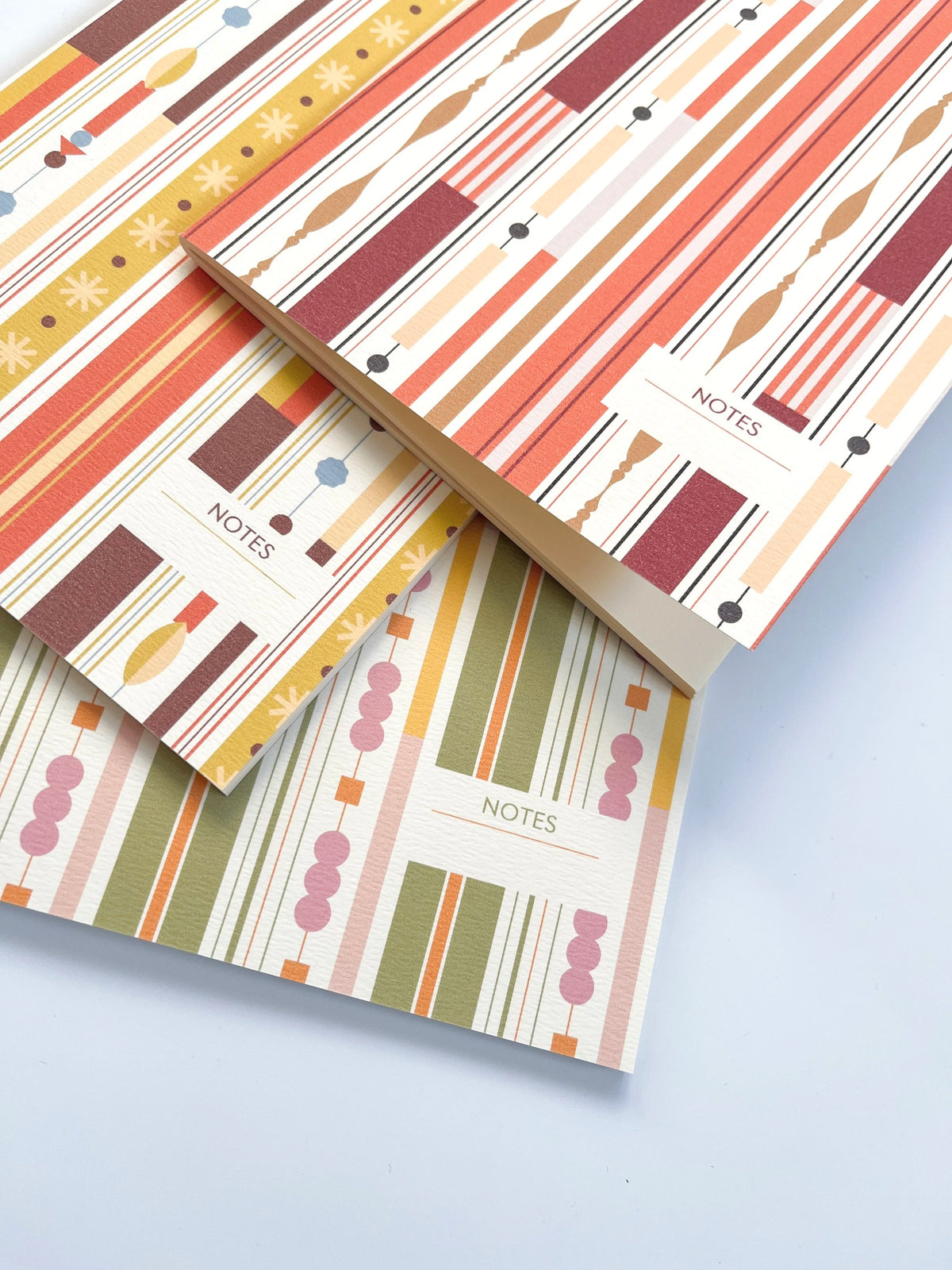 Oasis \ Stripes Handmade Notebook