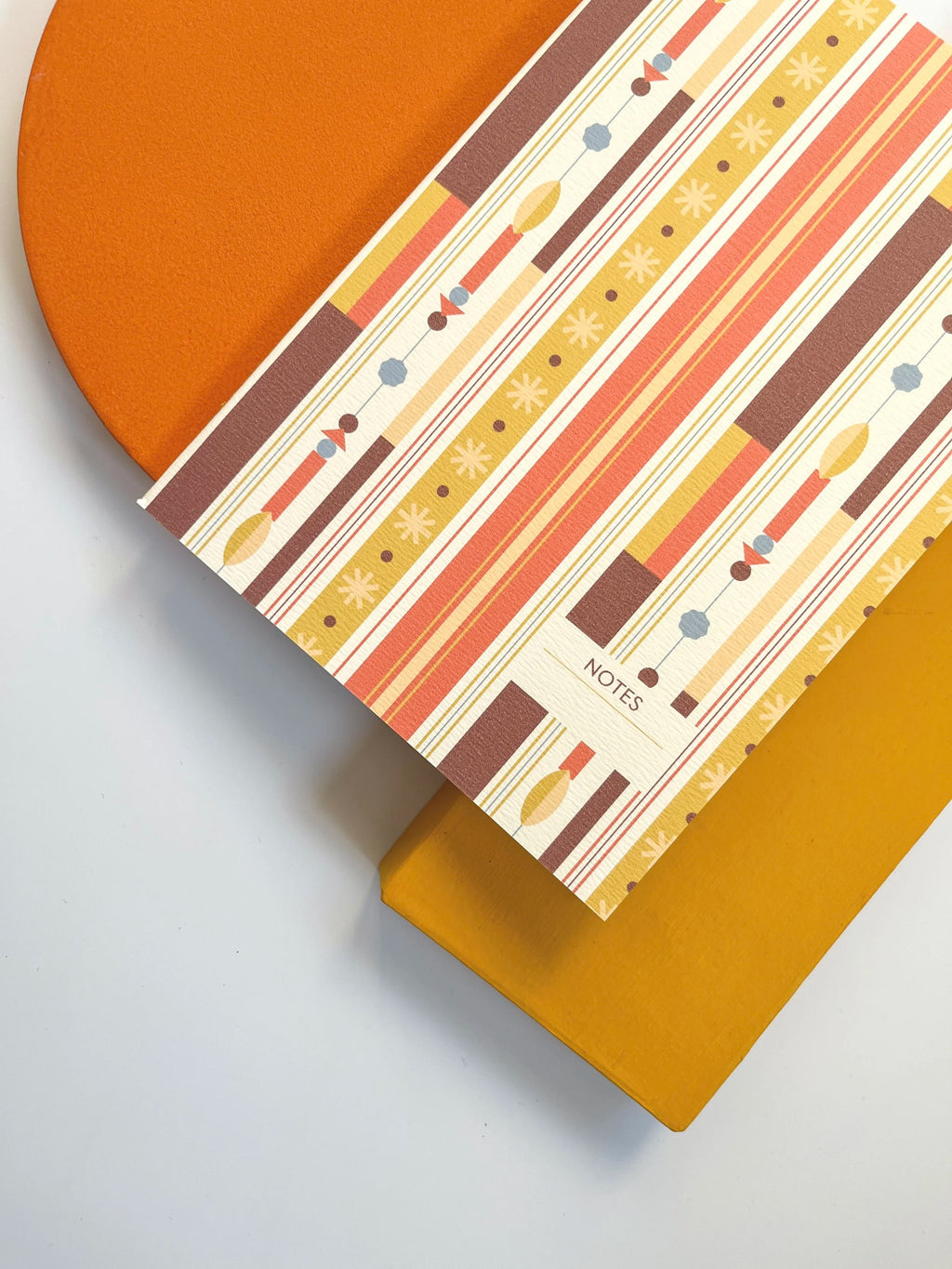 Oasis \ Stripes Handmade Notebook