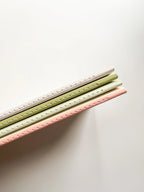 Fin Studio Striped Notebook with Contrast Colour