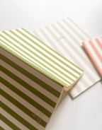 Fin Studio Striped Notebook with Contrast Colour