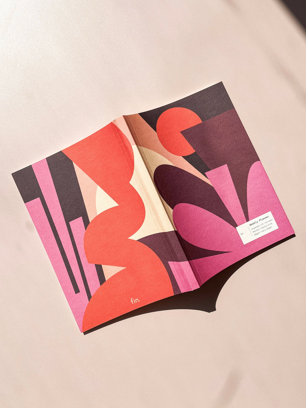 Hubi Undated Weekly Planner \ Lay-Flat Series