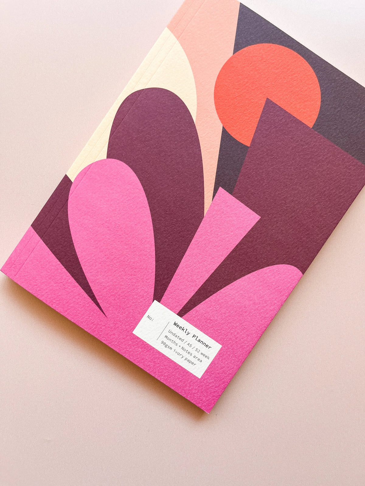 Hubi Undated Weekly Planner \ Lay-Flat Series