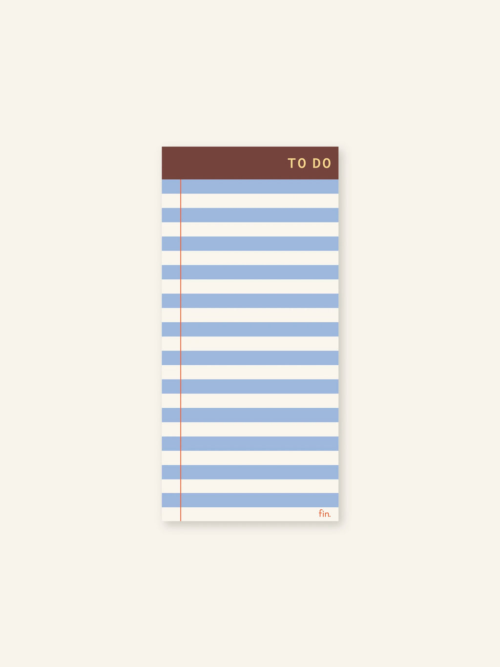 Striped To-Do List Pad / DL Size