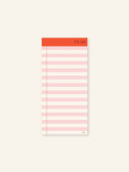Striped To-Do List Pad / DL Size