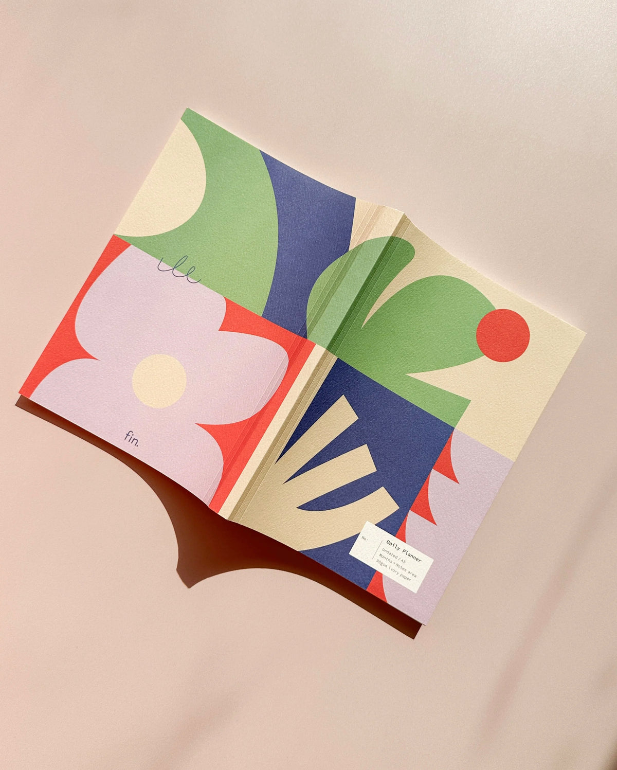 Smyrna Undated Daily Planner \ Lay-Flat Series