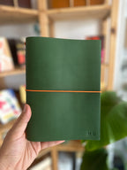 BIFOLD Leather Journal Cover / Buttero 1.4 - 1.6 mm / A & B Sizes!