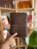 TRIFOLD Leather Journal Cover / Crazy Horse 1.8 - 2.0 mm / A5-A6 & B5-B6