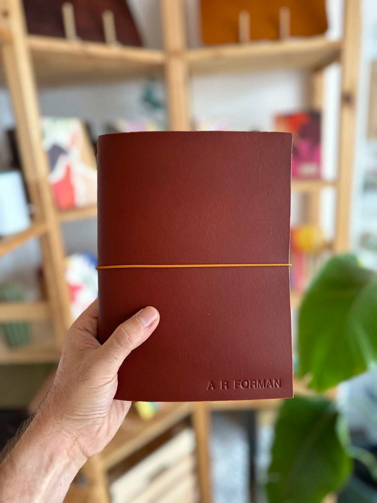 BIFOLD Leather Journal Cover / Valora 2 - 2.2 mm / A & B Sizes!