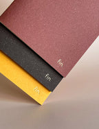 Premium Textured Notebook / Gmund Bier Series