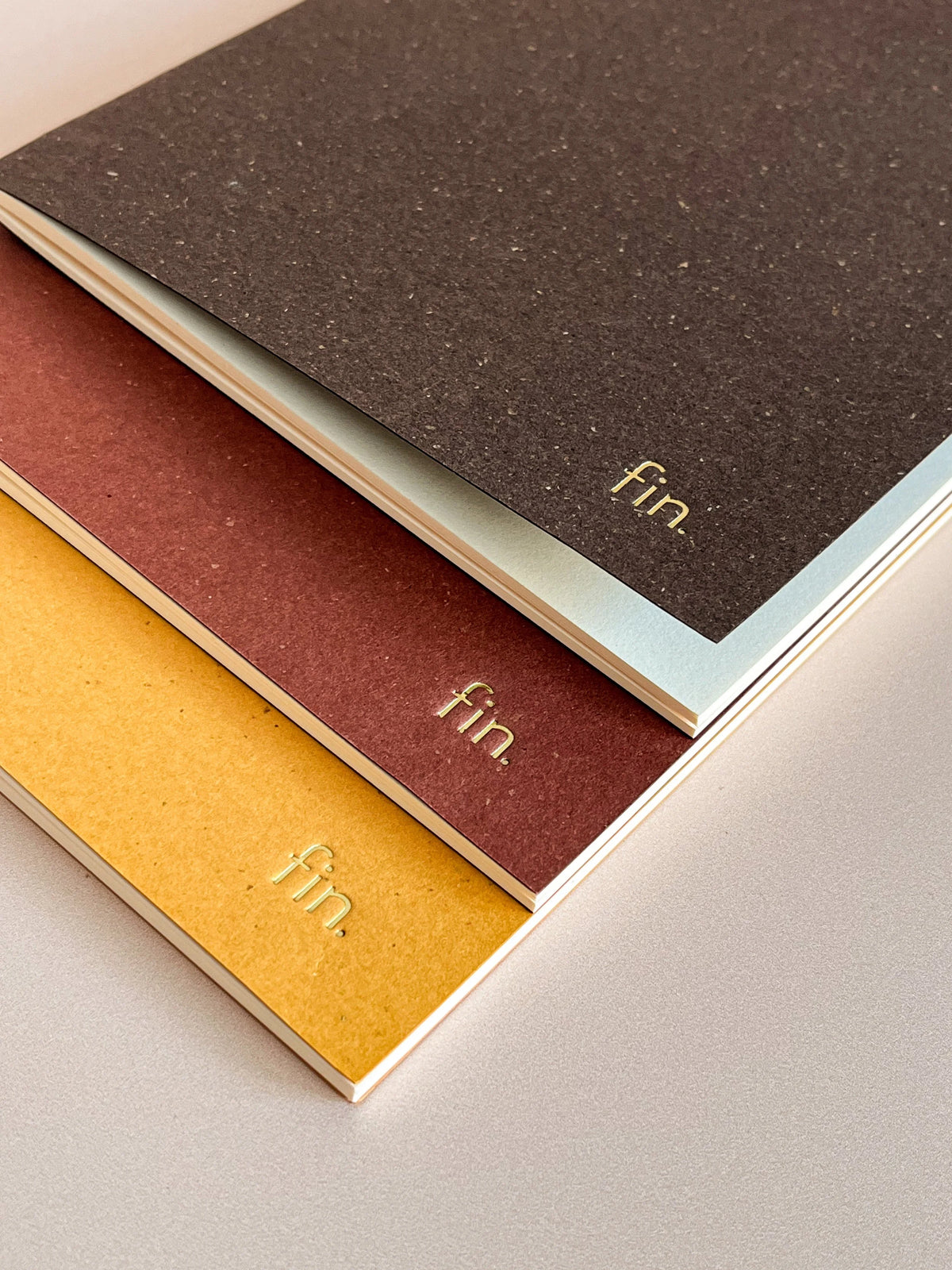 Premium Textured Notebook / Gmund Bier Series