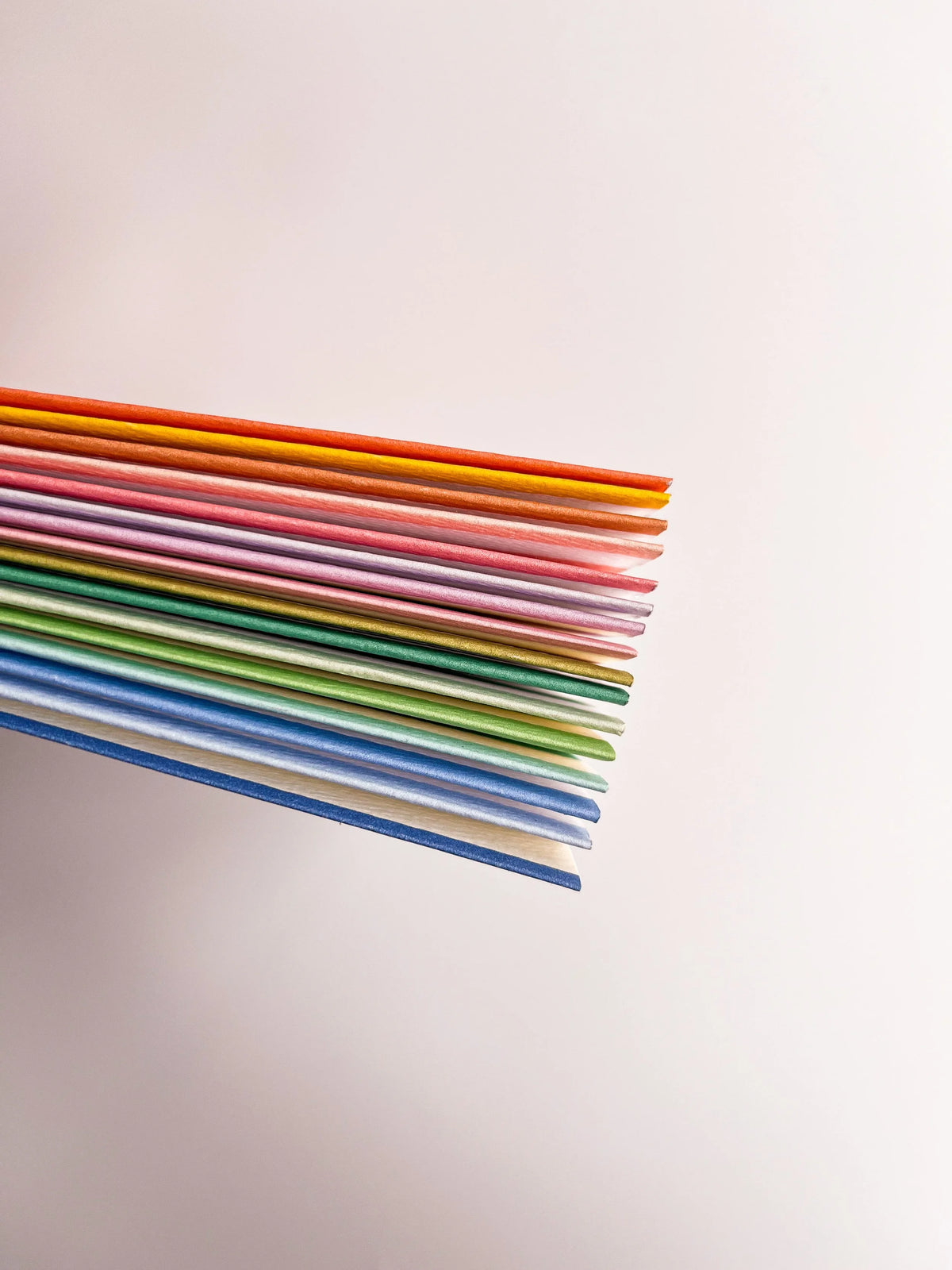 Fin Studio Striped Notebook with Contrast Colour