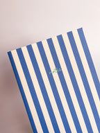 Fin Studio Striped Notebook with Contrast Colour