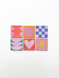 Fin Memo Pad / Abstract & Colourful