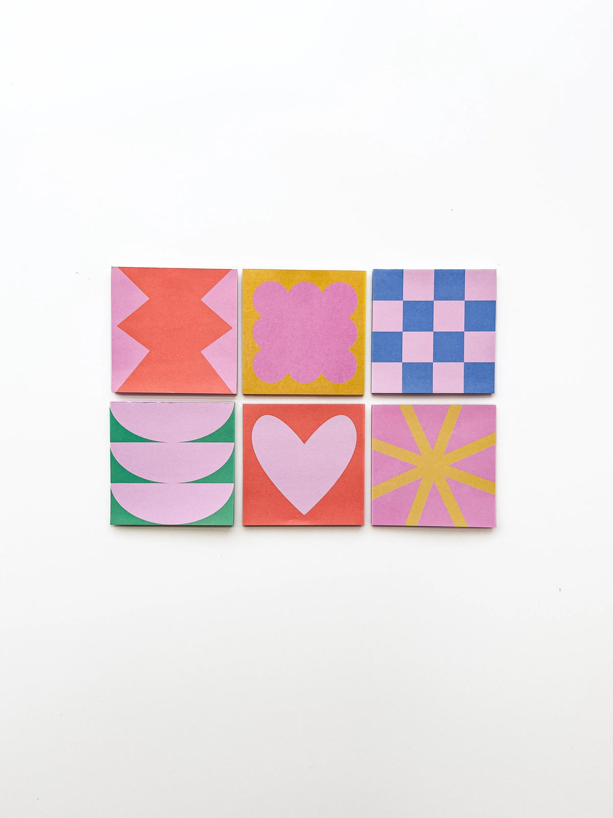 Fin Memo Pad / Abstract & Colourful