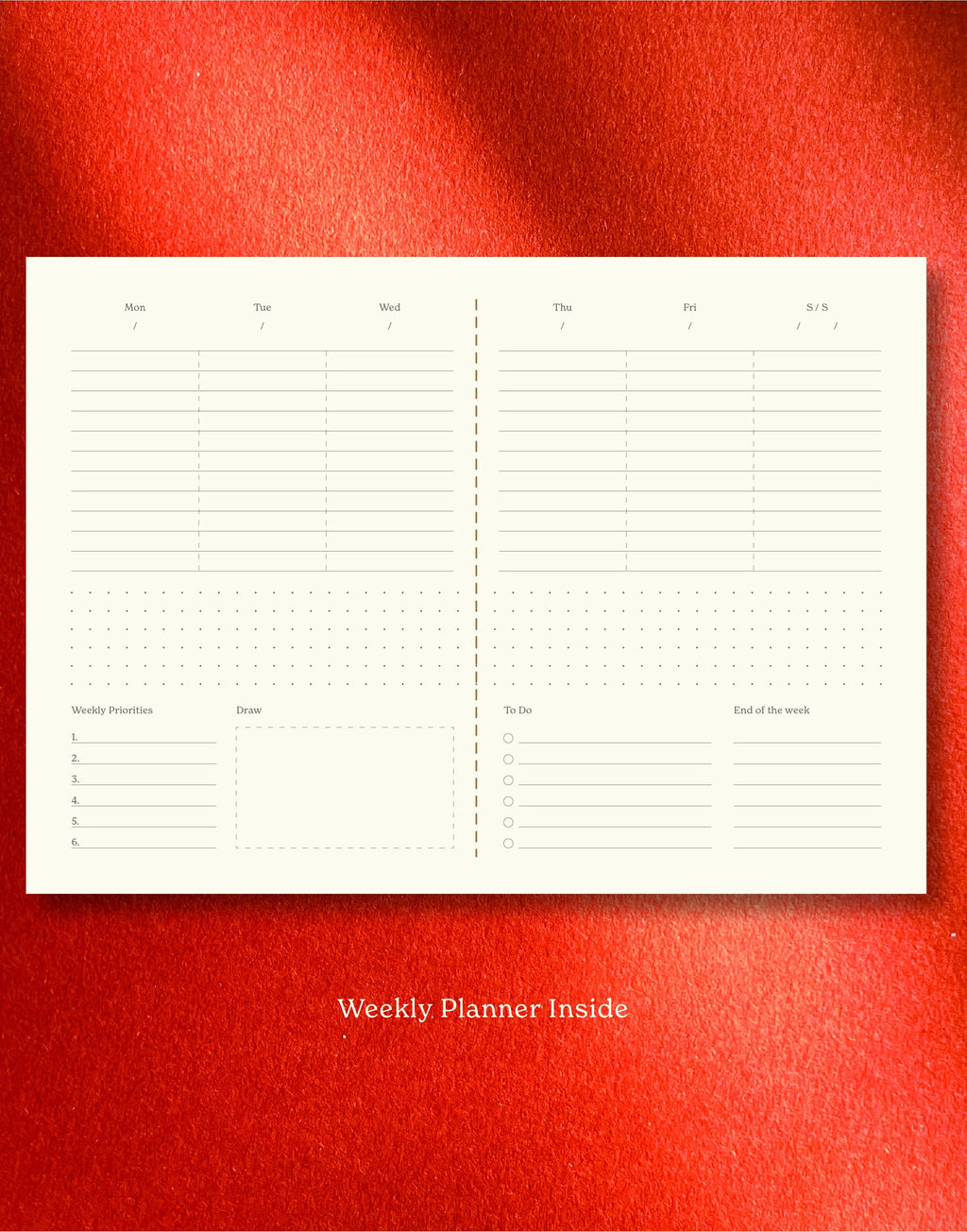 Weekly Planner / Vita Series